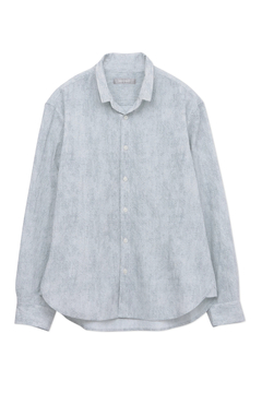 HIGH STREET(ハイストリート) |HIGH STREET∴メランジプリントサッカーショートウイングシャツ