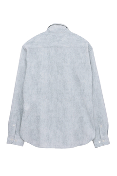 HIGH STREET(ハイストリート) |HIGH STREET∴メランジプリントサッカーショートウイングシャツ