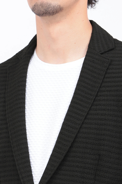 HIGH STREET(ハイストリート) |HIGH STREET∴４WAYエアリーバーク柄リンクス７分袖ジャケット