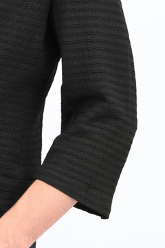 HIGH STREET(ハイストリート) |HIGH STREET∴４WAYエアリーバーク柄リンクス７分袖ジャケット