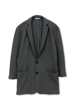 HIGH STREET(ハイストリート) |HIGH STREET∴４WAYエアリーバーク柄リンクス７分袖ジャケット