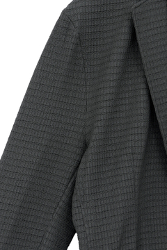 HIGH STREET(ハイストリート) |HIGH STREET∴４WAYエアリーバーク柄リンクス７分袖ジャケット