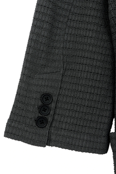 HIGH STREET(ハイストリート) |HIGH STREET∴４WAYエアリーバーク柄リンクス７分袖ジャケット