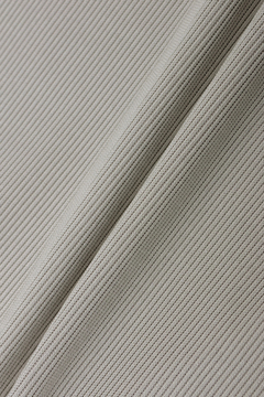 HIGH STREET(ハイストリート) |HIGH STREET∴シルキーリブVネック半袖カットソー