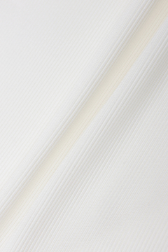 HIGH STREET(ハイストリート) |HIGH STREET∴シルキーリブVネック半袖カットソー