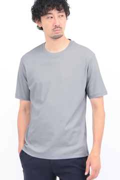 HIGH STREET(ハイストリート) |HIGH STREET∴ハイツイストスムースクルーネック半袖カットソー