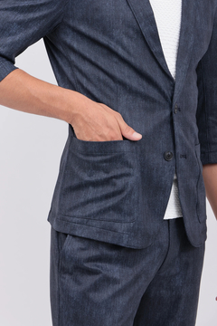 HIGH STREET(ハイストリート) |COOLハイテンションデニムプリント7ブソデJK