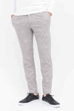 新品TORNADO MARTホワイト スリムフィット コットンパンツ 新品TORNADO MARTホワイト スリムフィット コットンパンツ