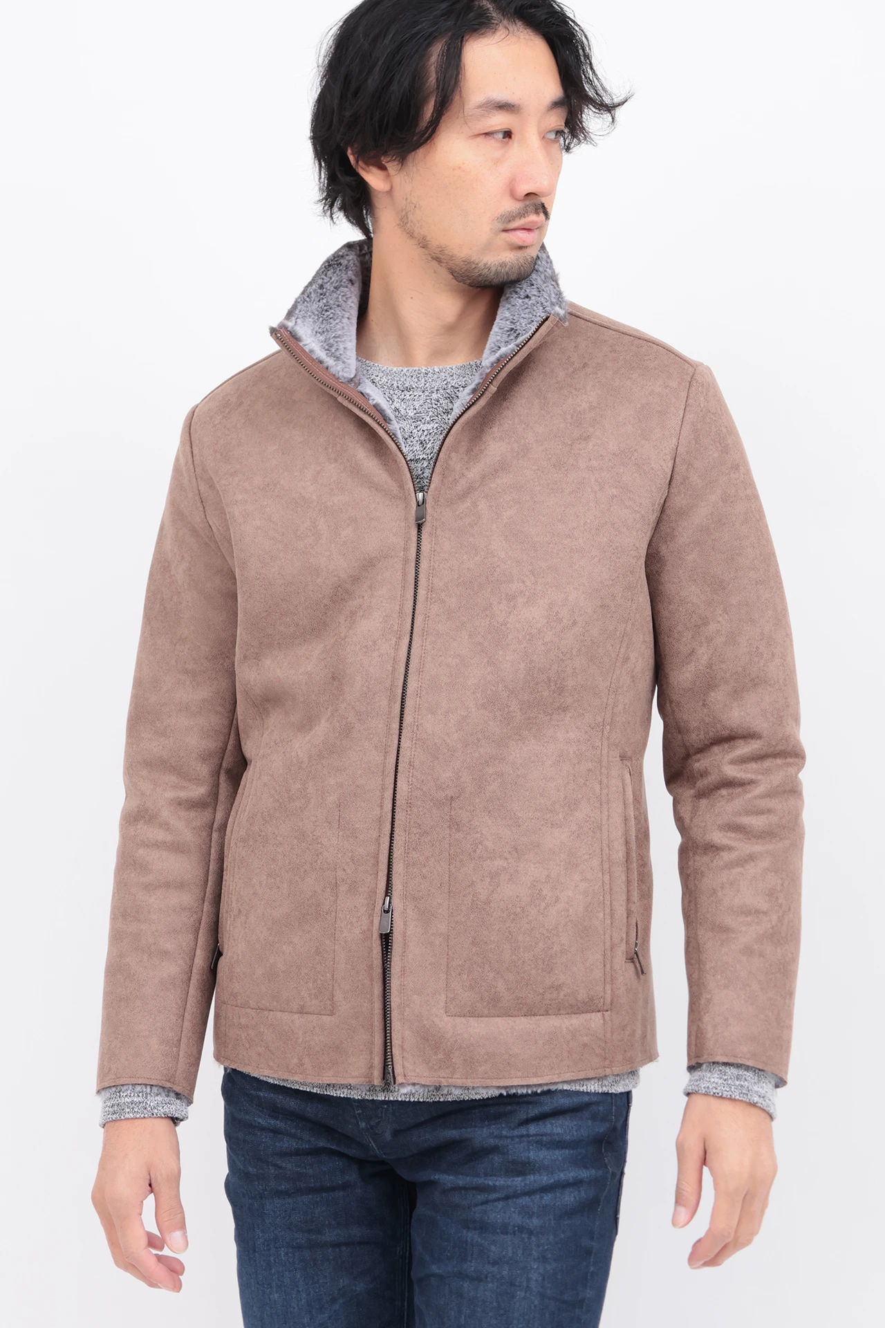 ハイストリート（HIGH STREET）/ＨＩＧＨ ＳＴＲＥＥＴ∴フェイクムートンスタンドＢＬ HIGH STREET∴フェイクムートンスタンドBL / HIGH STREET