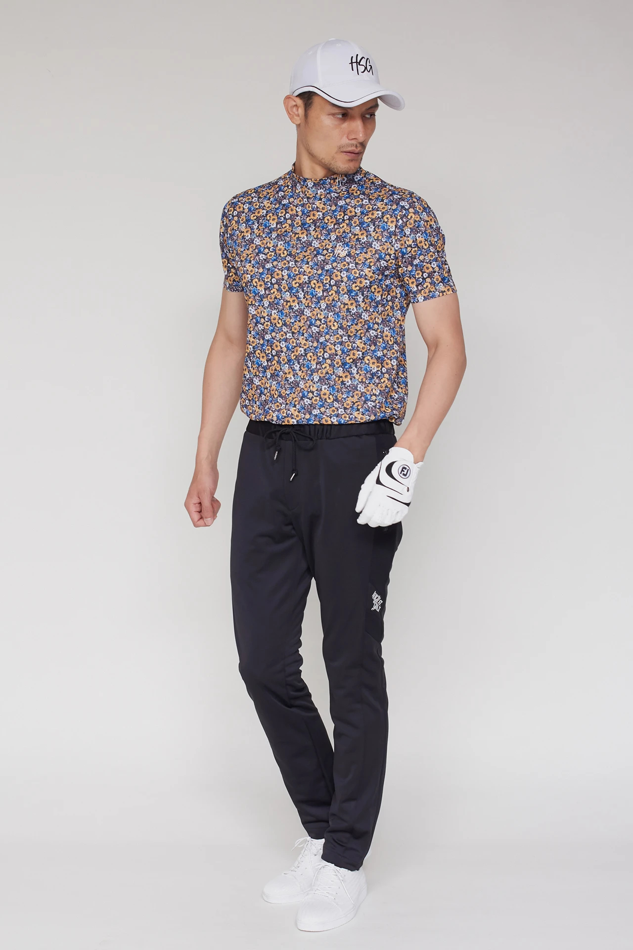 HIGH ST. GOLF∴サイドラインストレッチスリムイージーパンツ / HIGH