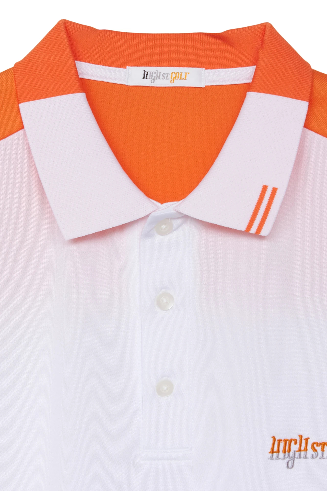 HIGH ST. GOLF∴バイカラー 半袖ポロシャツ / HIGH ST.GOLF（ハイ